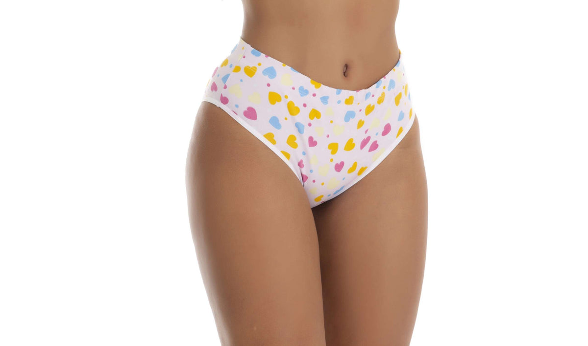 Tangão Estampado de Algodão em Branco – Doce Malícia