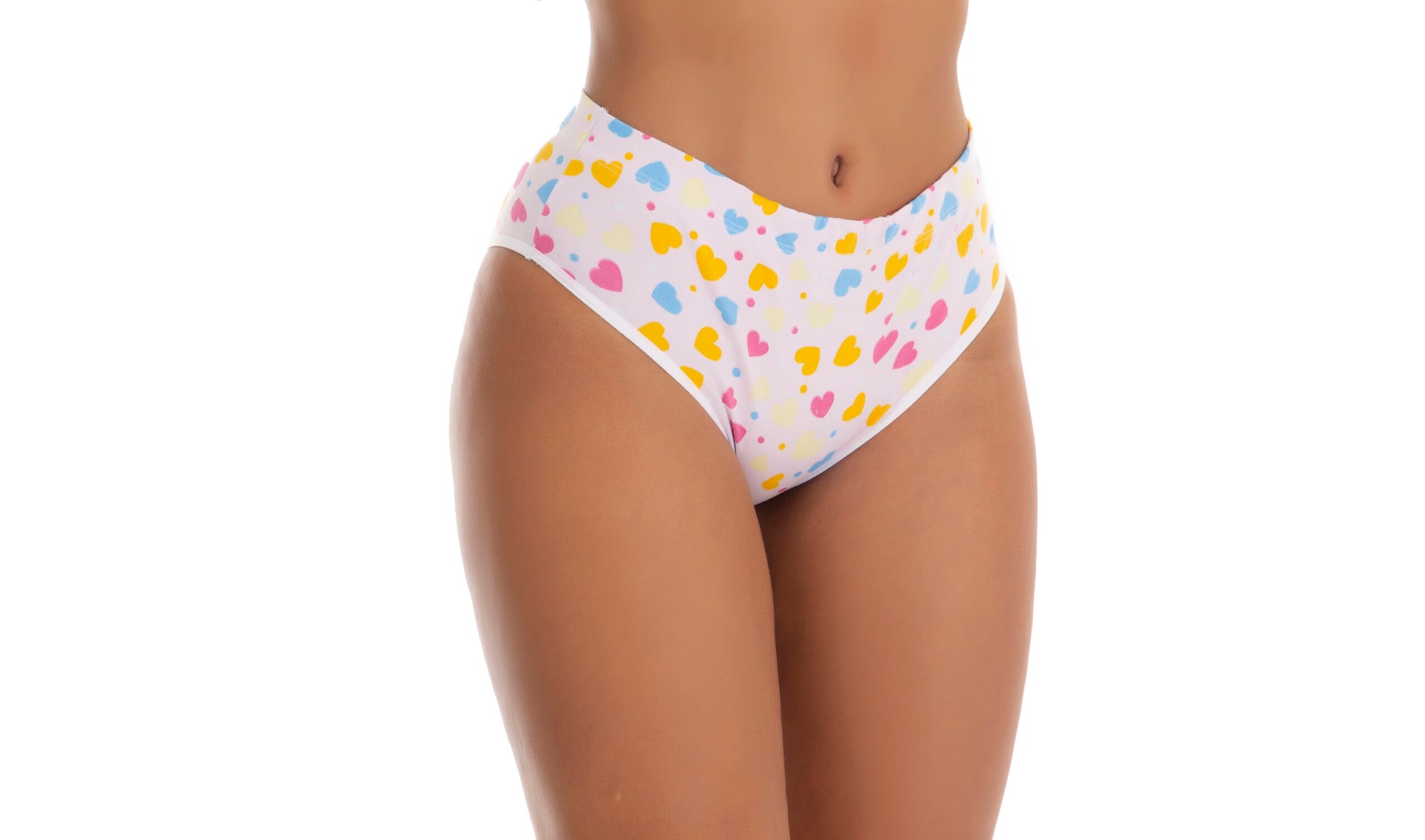 Tangão Estampado de Algodão em Branco – Doce Malícia