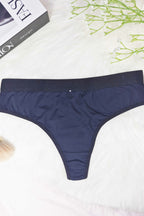 Tangão Fio Dental Liso com em Branco – Doce Malícia