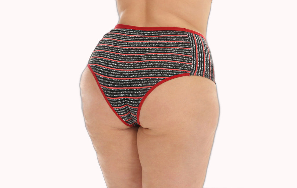 Tangão listrado Plus size – Doce Malícia