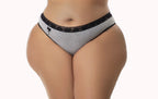 Tangão Plus Size com detalhe em renda – Doce Malícia