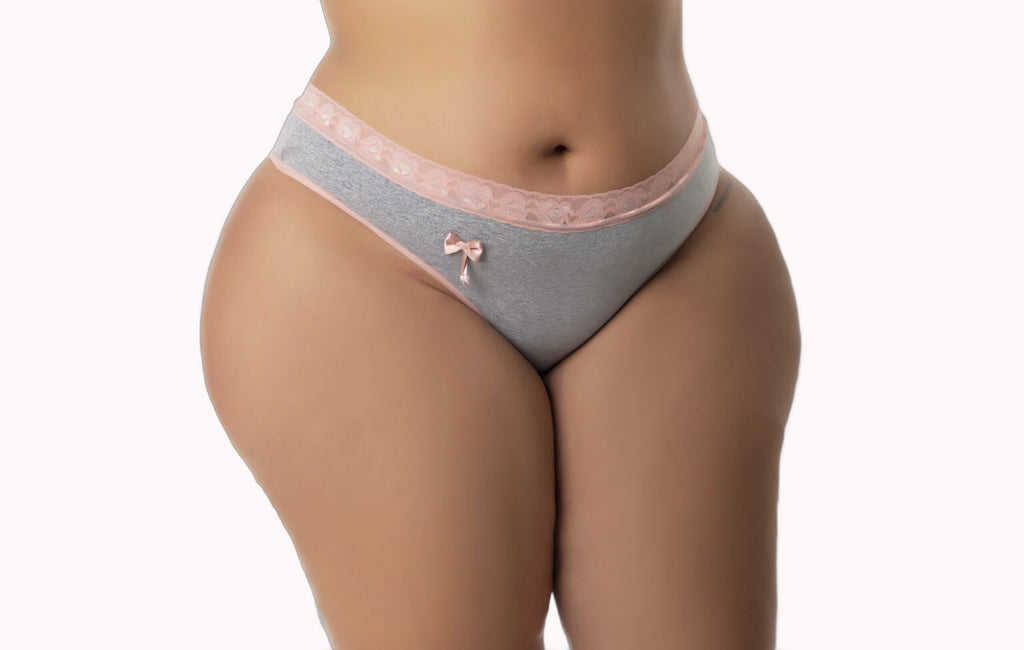 Tangão Plus Size com detalhe em renda – Doce Malícia