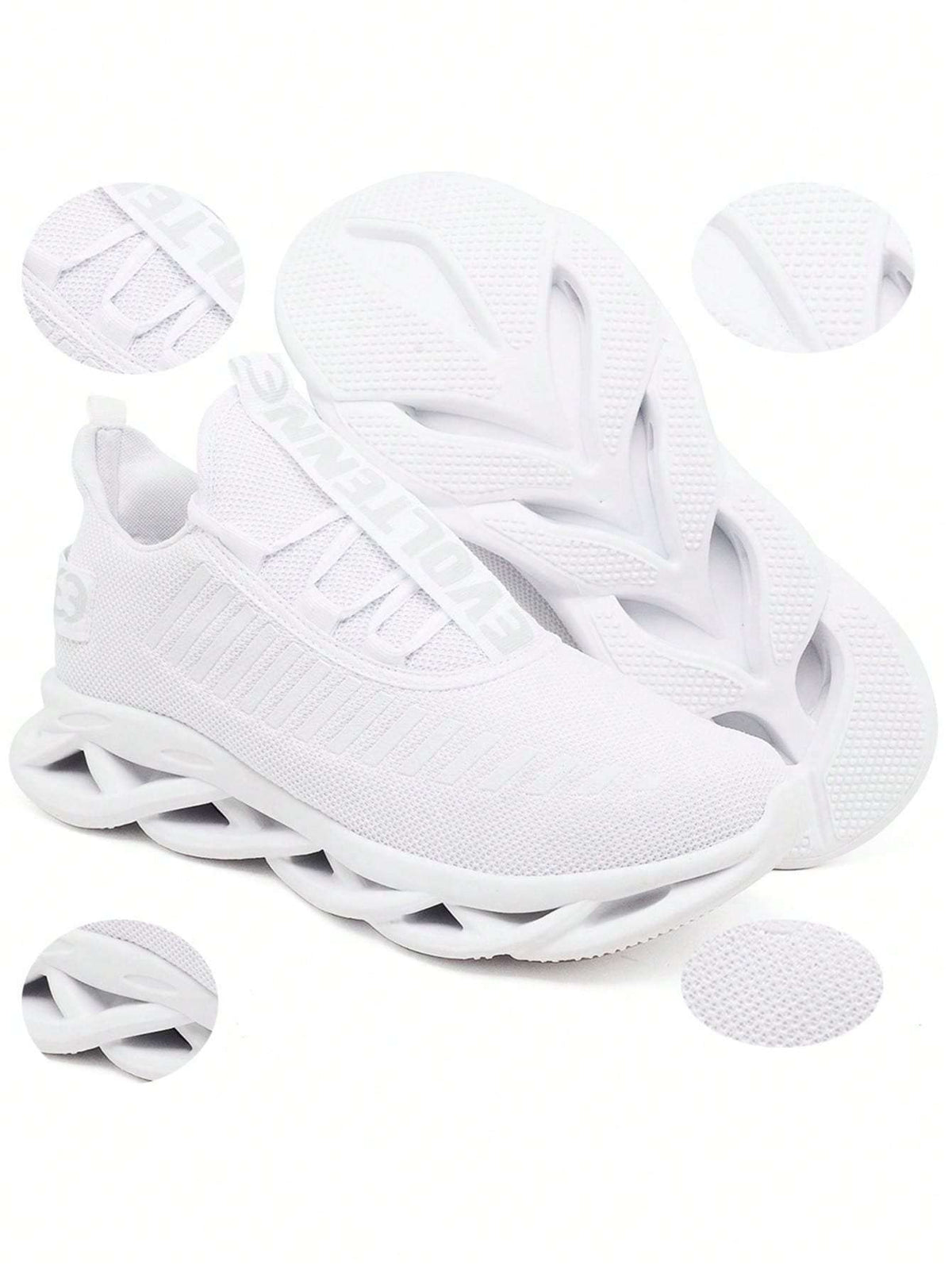 Tênis Feminino Caminhada Treino Leve Branco – Doce Malícia