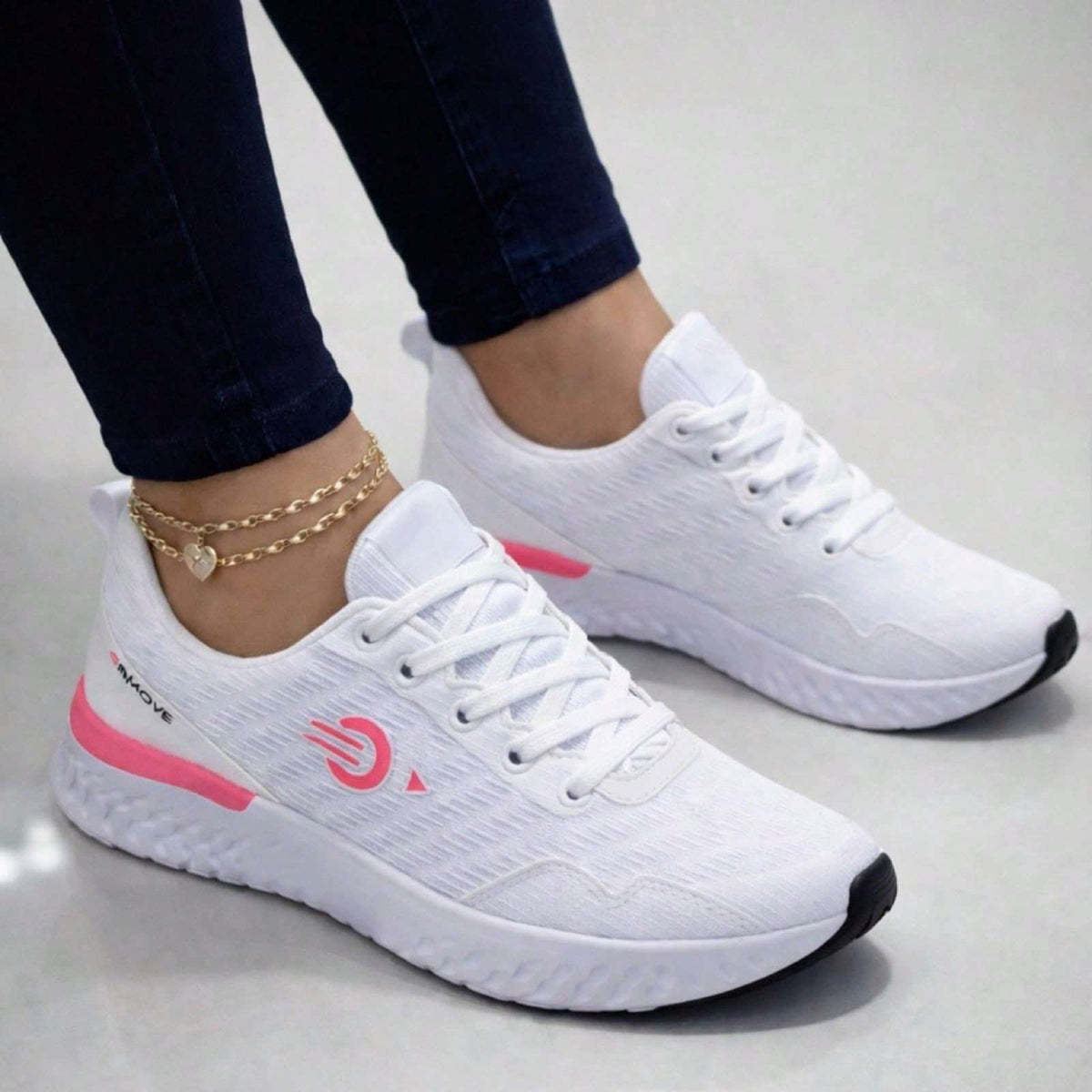 Tênis Feminino Nylon Branco – Doce Malícia