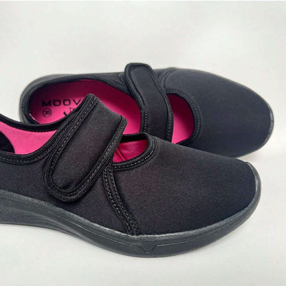 Tênis Sapatilha Feminino Calce Fácil Confortável Preto – Doce Malícia