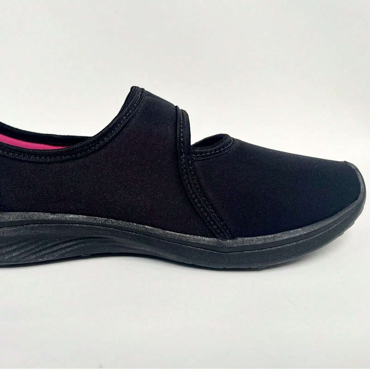Tênis Sapatilha Feminino Calce Fácil Confortável Preto – Doce Malícia