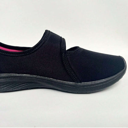 Tênis Sapatilha Feminino Calce Fácil Confortável Preto – Doce Malícia
