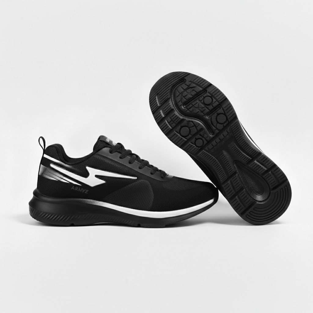 Tênis Feminino PRETO BRANCO – Doce Malícia