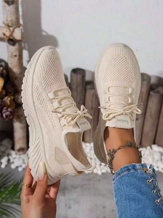 Tênis Feminino Renda Bege – Doce Malícia