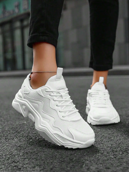 Tênis Feminino Chunky Respirável Sola Leve – Doce Malícia