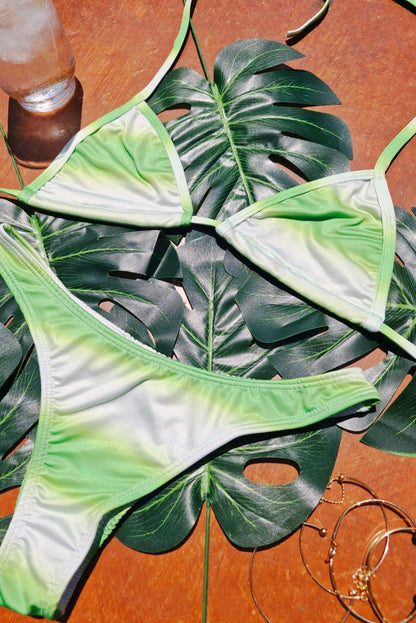 Biquíni Cortininha Estampado – Tie em azul – Doce Malícia