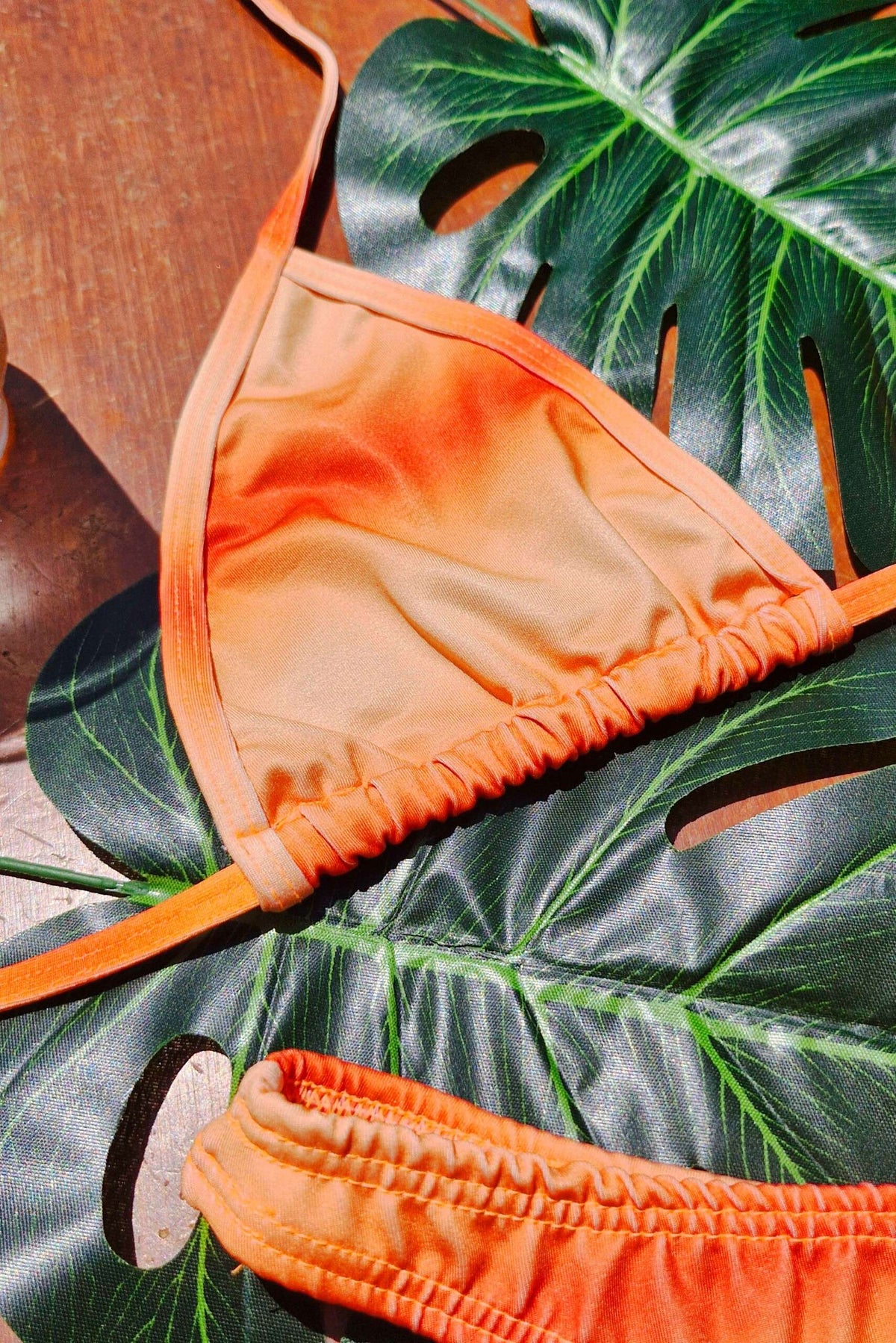 Biquíni Cortininha Estampado – Tie em azul – Doce Malícia