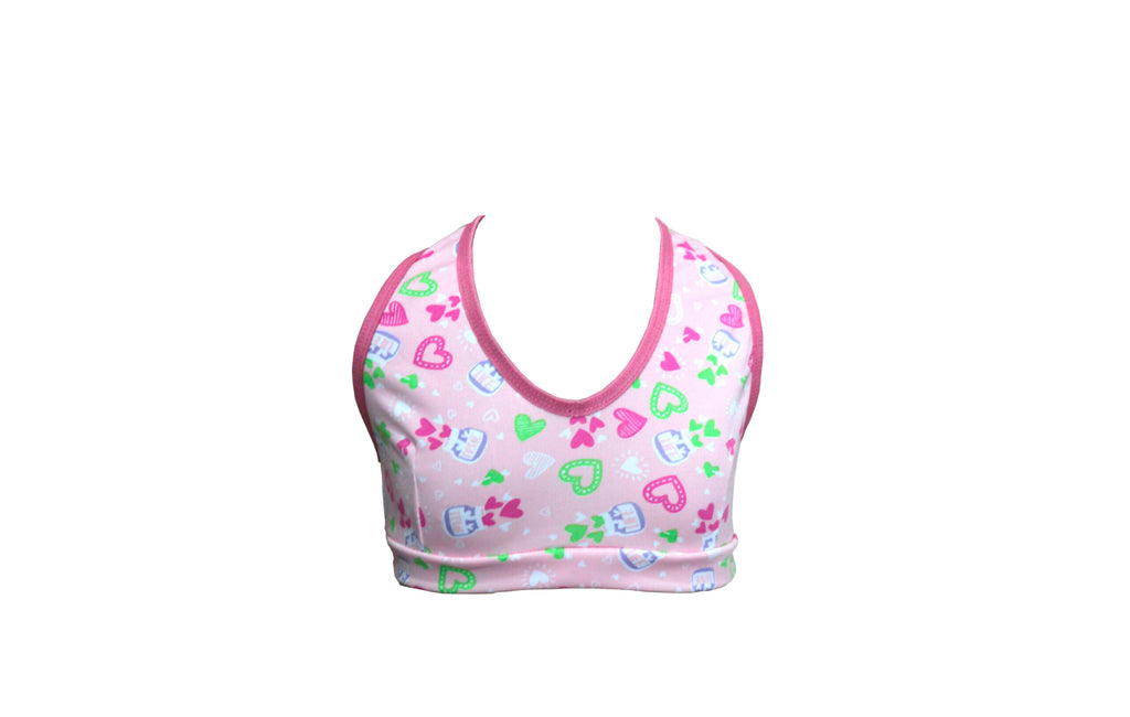 Top Infantil Estampado em Branco – Doce Malícia