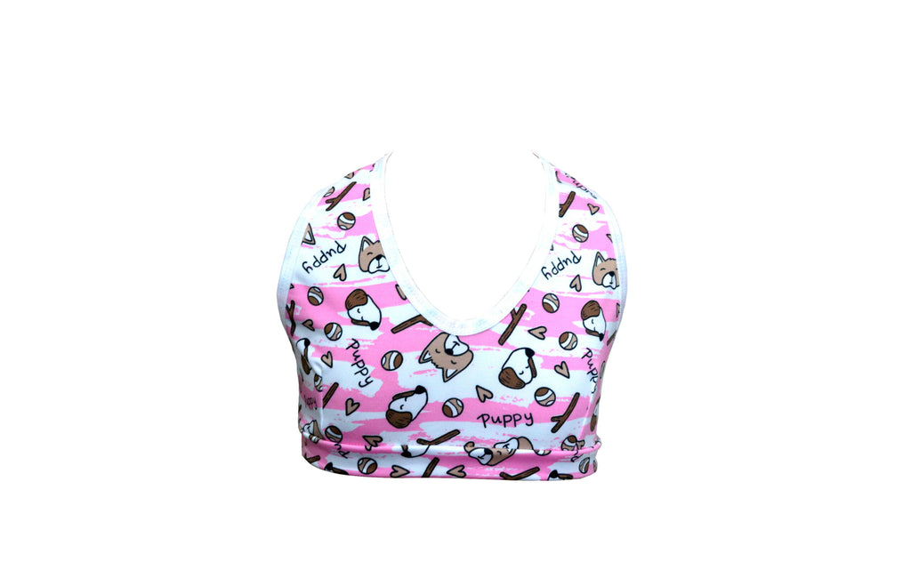 Top Infantil Estampado em Branco – Doce Malícia