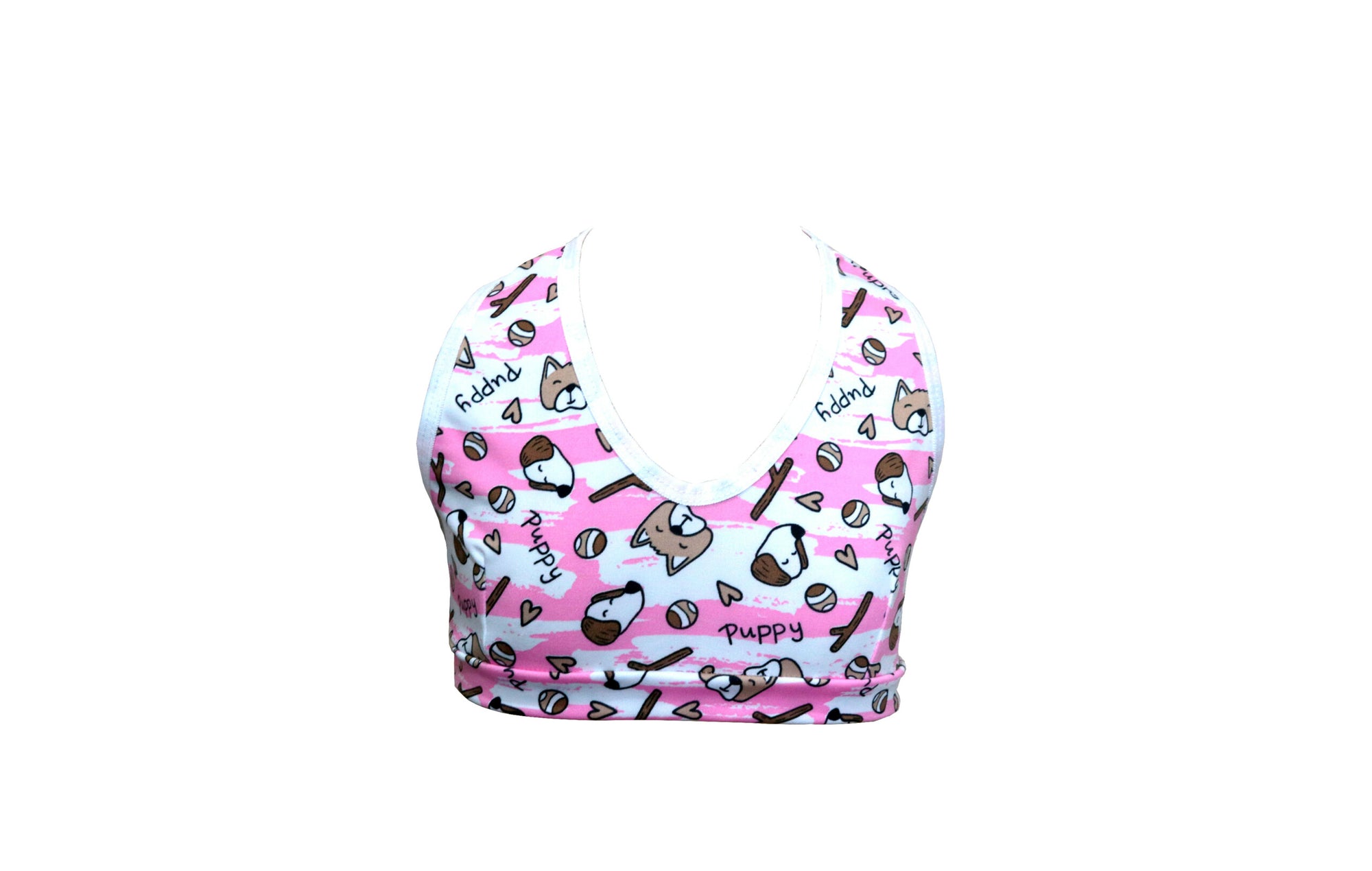 Top Infantil Estampado em Branco – Doce Malícia