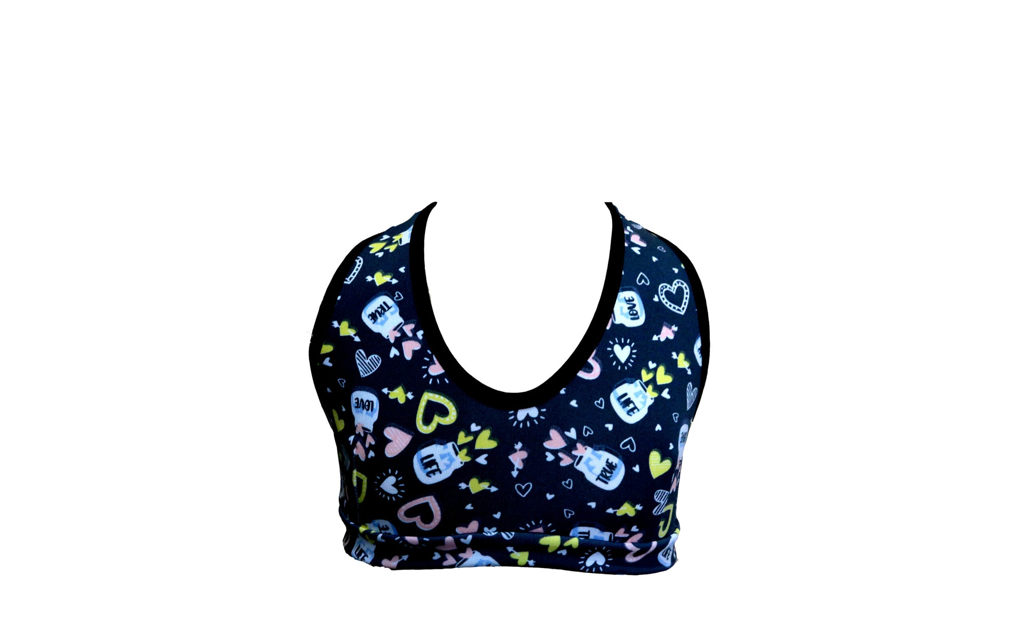 Top Infantil Estampado em Branco – Doce Malícia