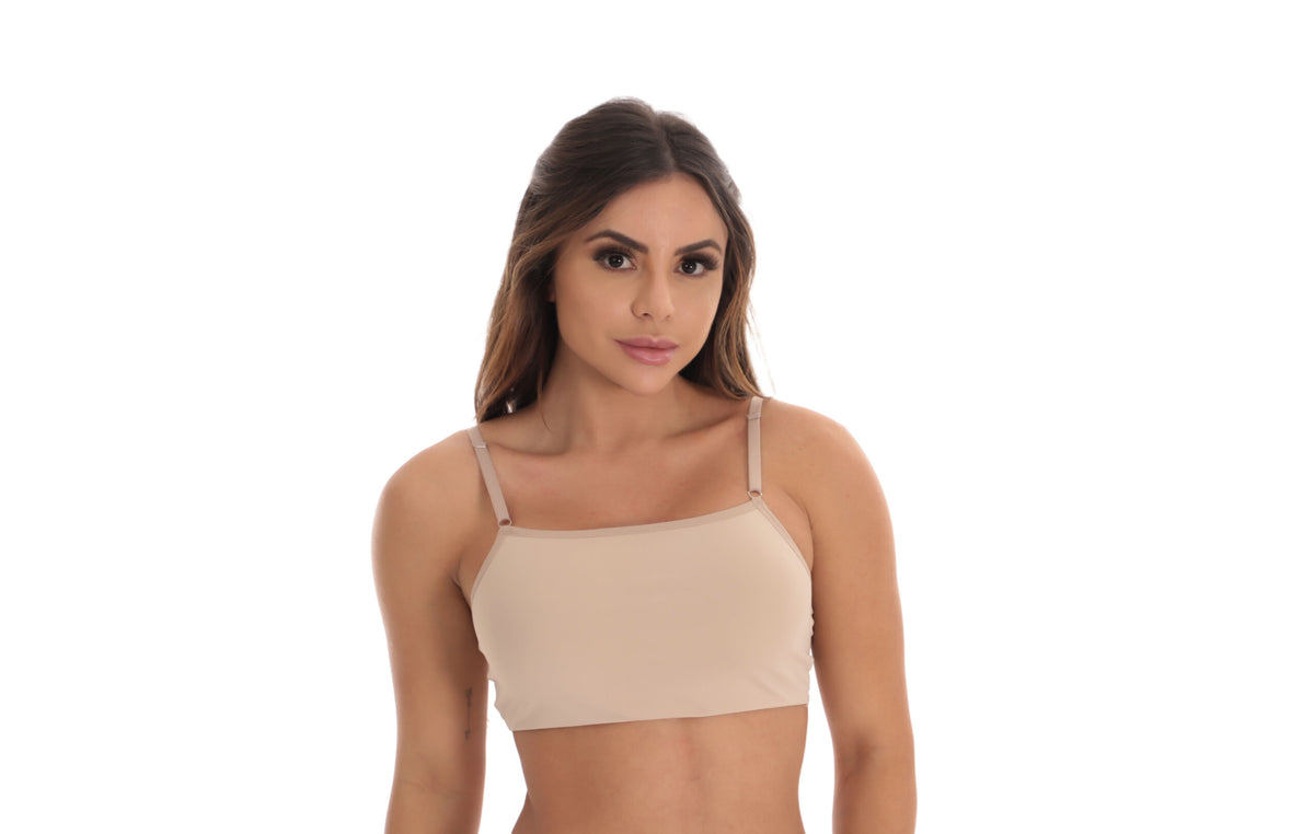 Top Conforto em Microfibra em Branco – Doce Malícia