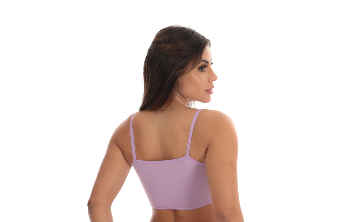 Top Conforto em Microfibra em Branco – Doce Malícia