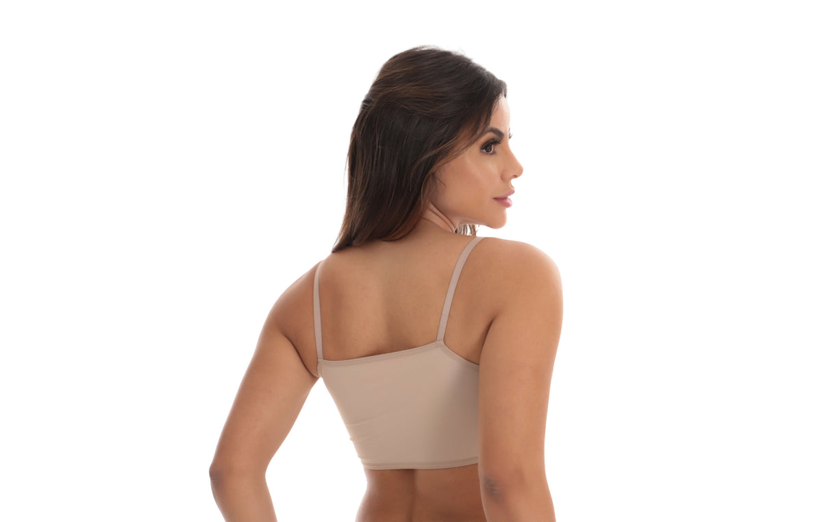 Top Conforto em Microfibra em Branco – Doce Malícia