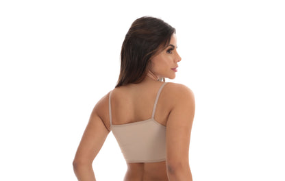Top Conforto em Microfibra em Branco – Doce Malícia