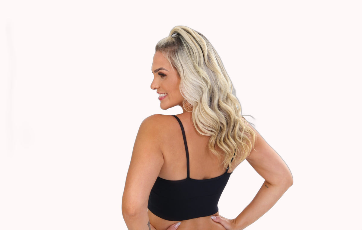 Topper Fitness com Estampa de Estrelas
