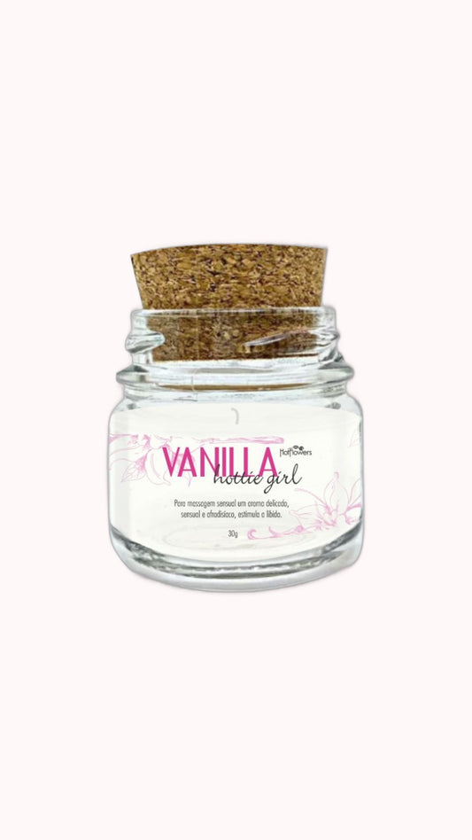 Vela p/ Massagem – Hottie Girl Vanilla 20g – Doce Malícia