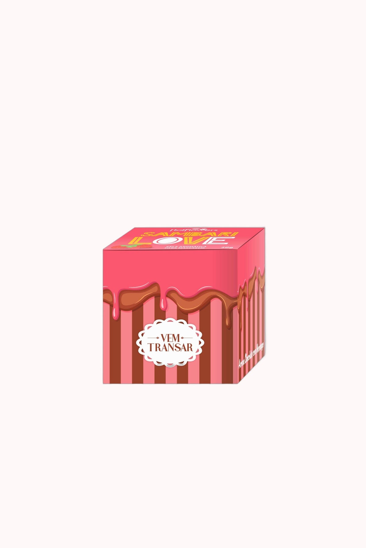 Vela Aromática para Massagem 20g – Doce Malícia