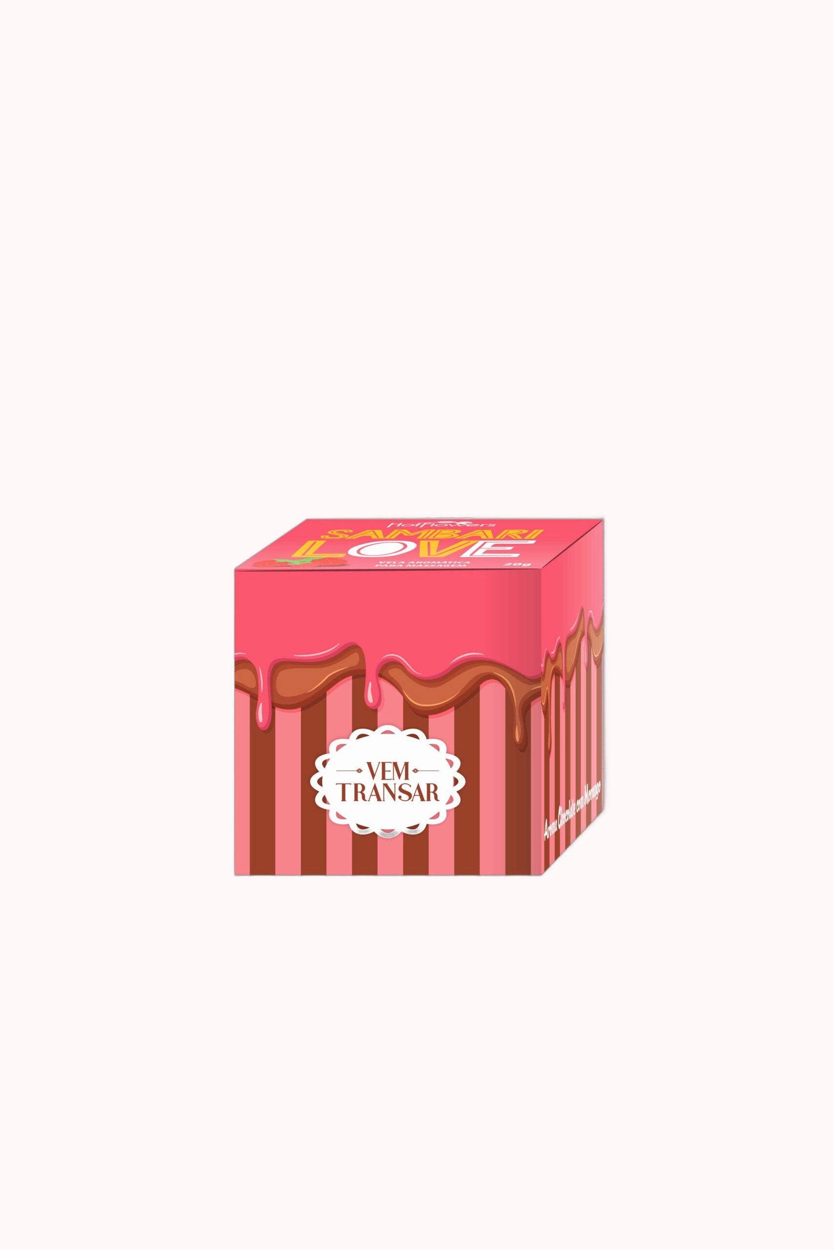 Vela Aromática para Massagem 20g – Doce Malícia