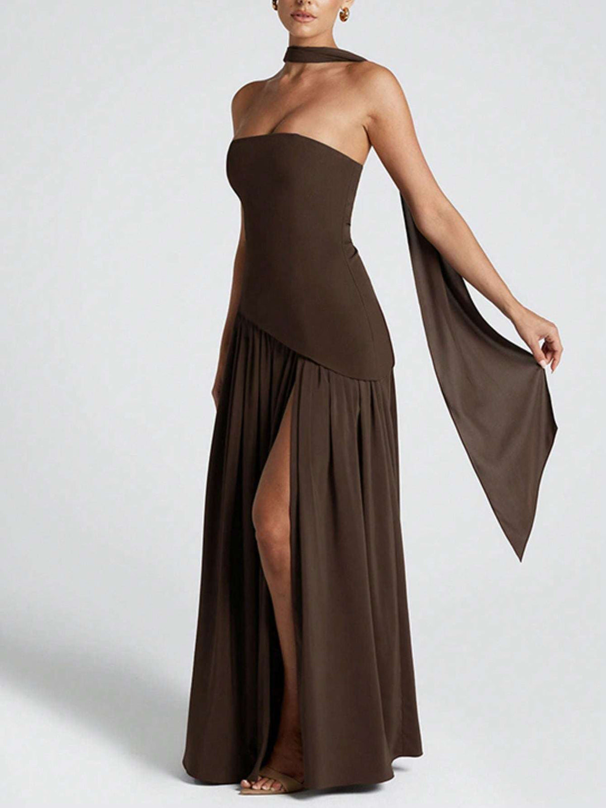 Vestido Feminino Café – Doce Malícia