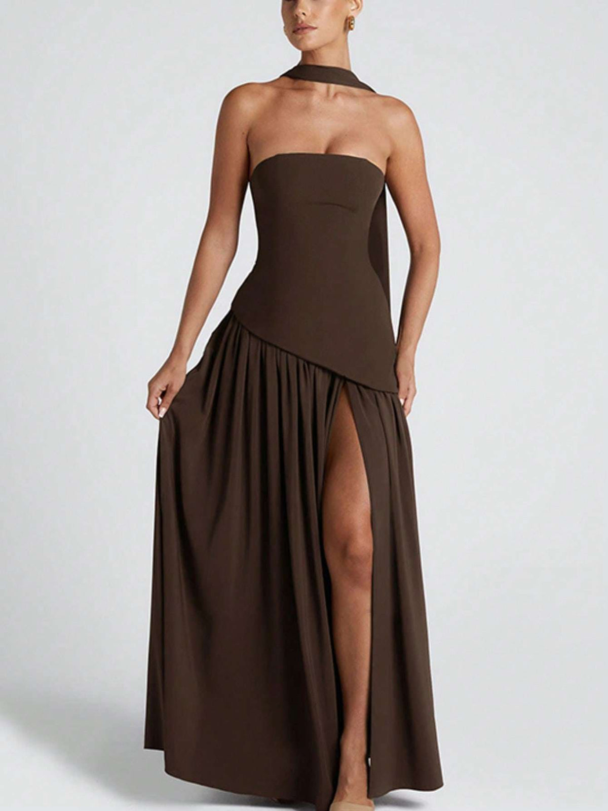 Vestido Feminino Café – Doce Malícia