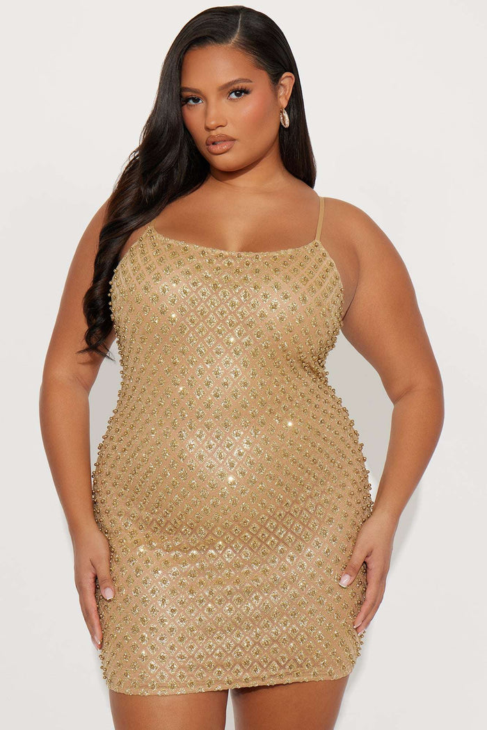 Vestido Feminino Curto Alcinha Tule Dourado – Doce Malícia — Doce Malícia