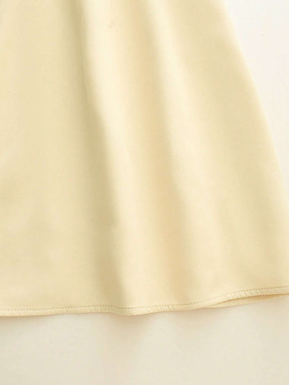Vestido Feminino Curto Café – Doce Malícia
