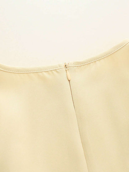 Vestido Feminino Curto Café – Doce Malícia