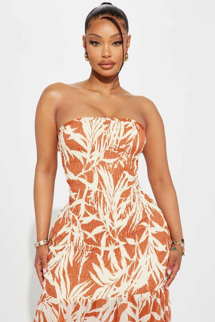 Vestido Feminino Estampado Longo Tomara Que Caia – Doce Malícia — Doce Malícia