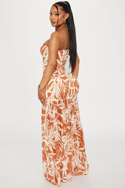 Vestido Feminino Estampado Longo Tomara Que Caia – Doce Malícia