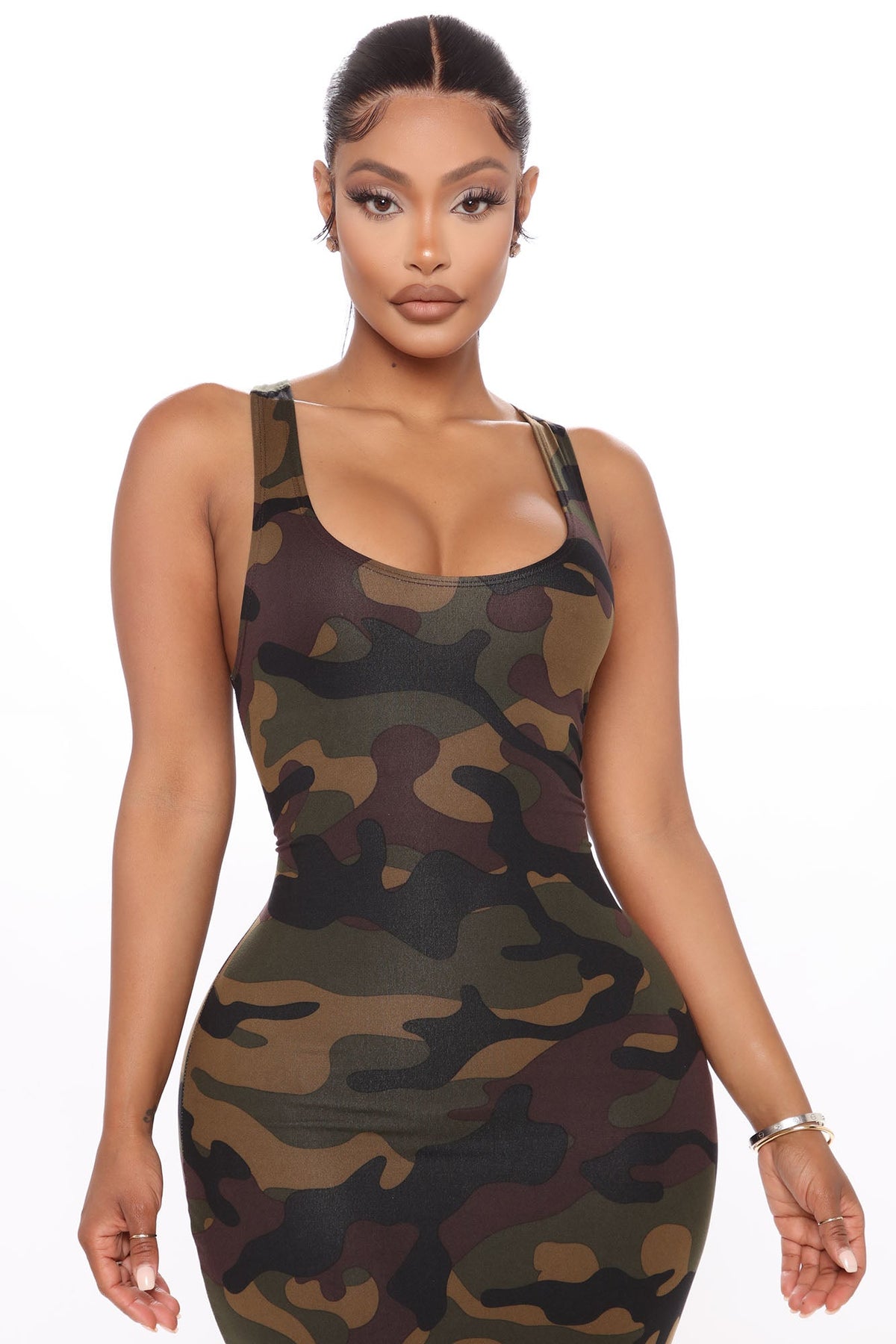 Vestido Feminino Estampado Midi – Doce Malícia