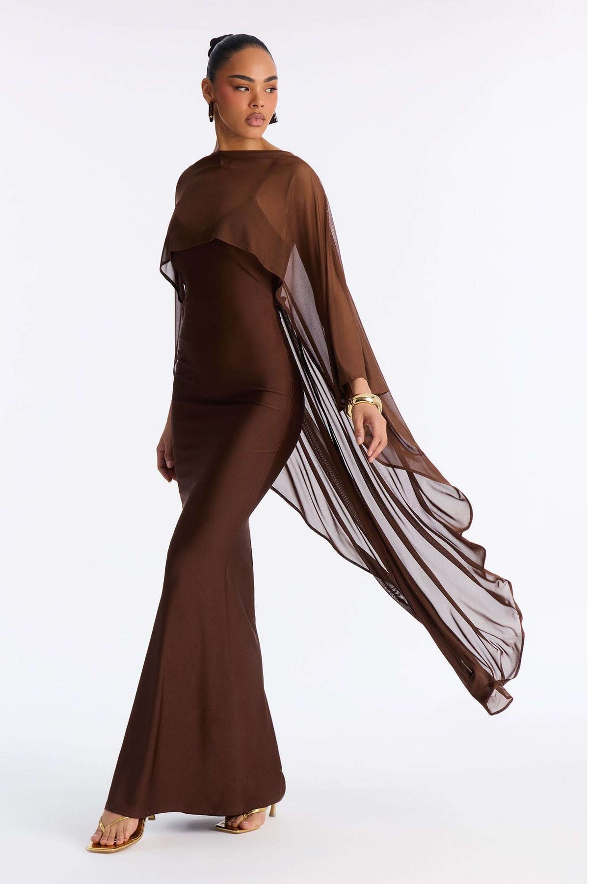 Vestido Feminino Longo Alcinha Cetim Preto – Doce Malícia