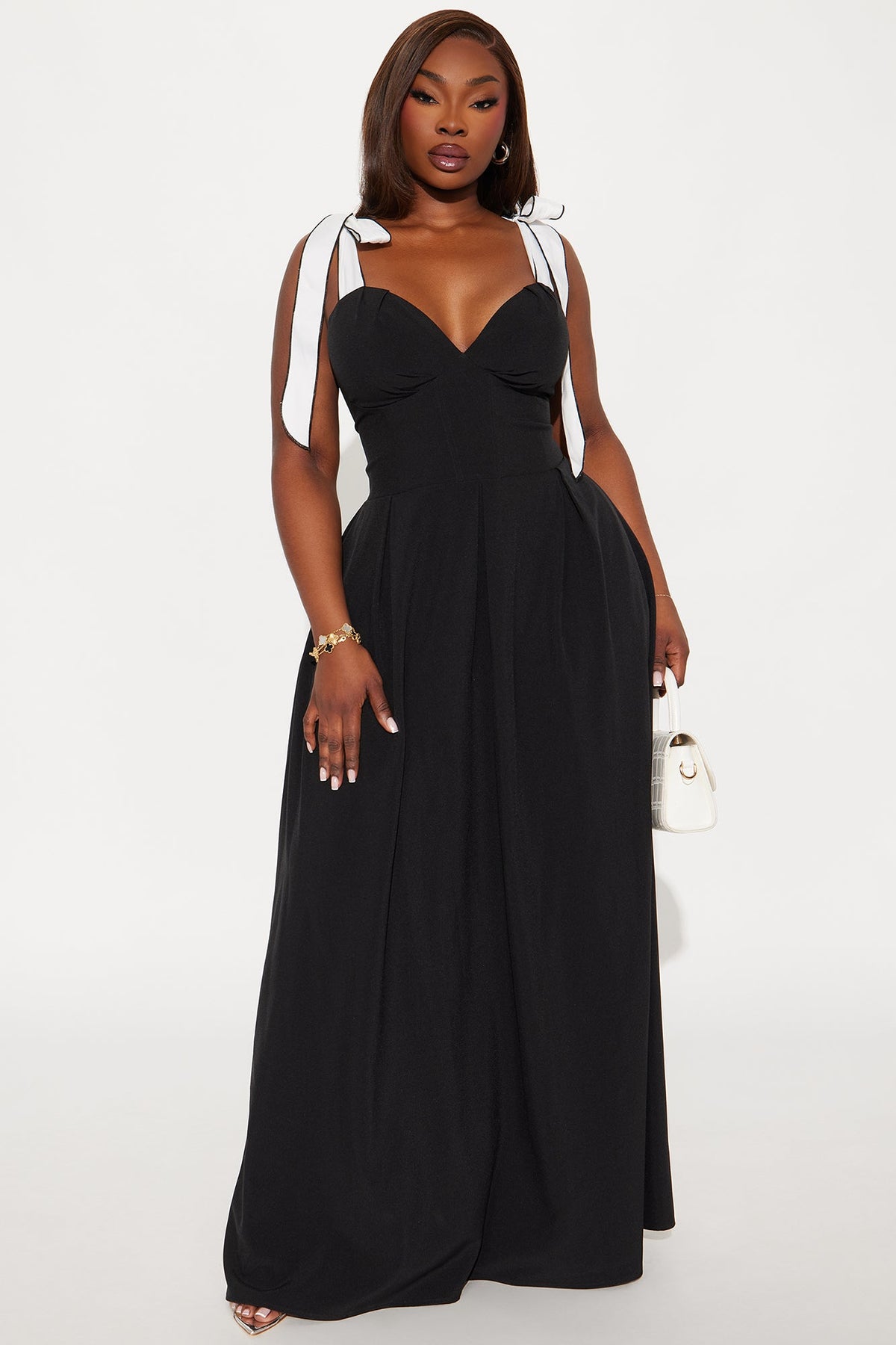 Vestido Feminino Longo Branco – Doce Malícia