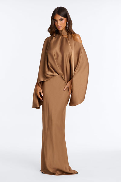 Vestido Feminino Longo Cetim – Doce Malícia