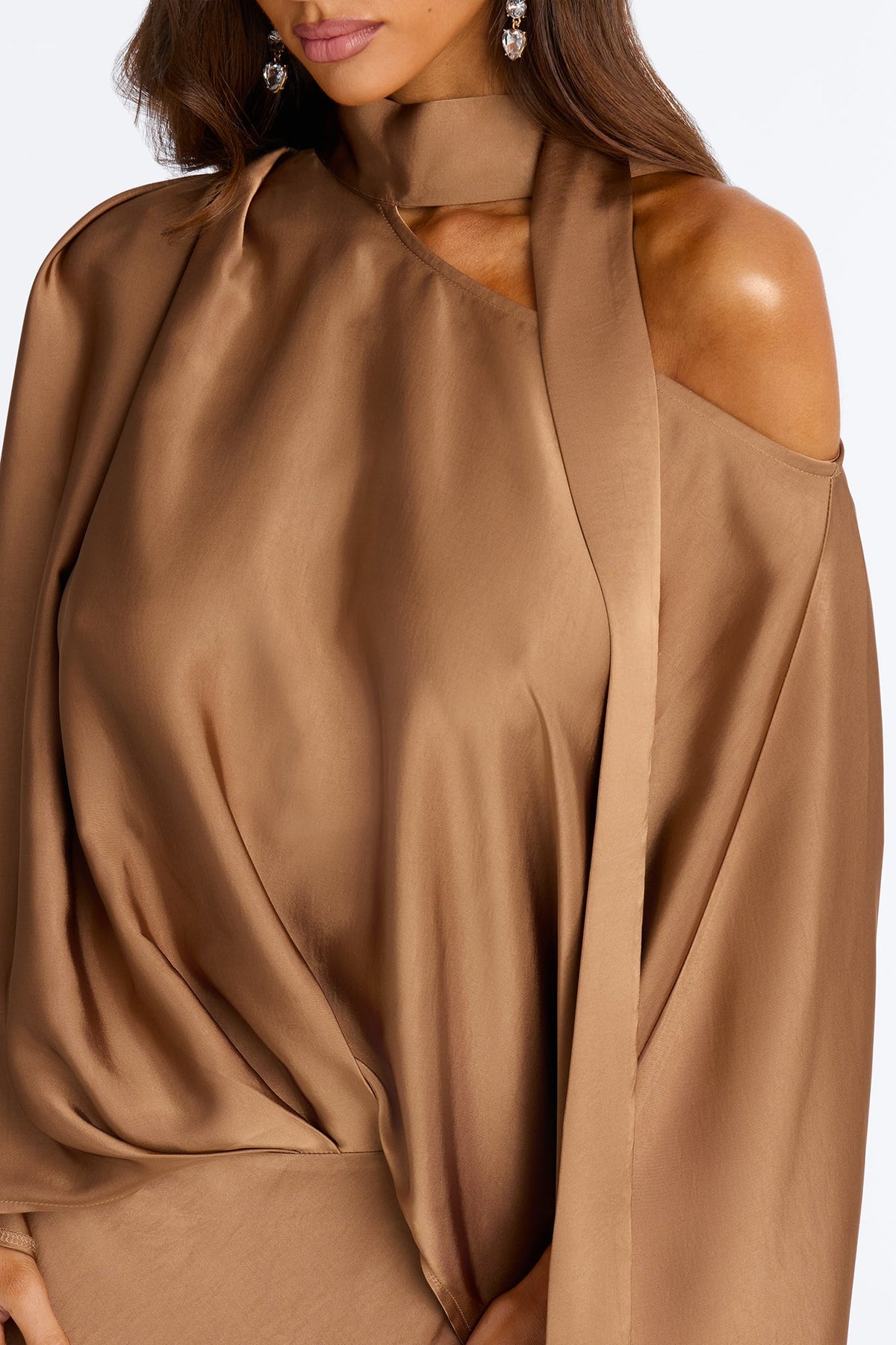 Vestido Feminino Longo Cetim – Doce Malícia