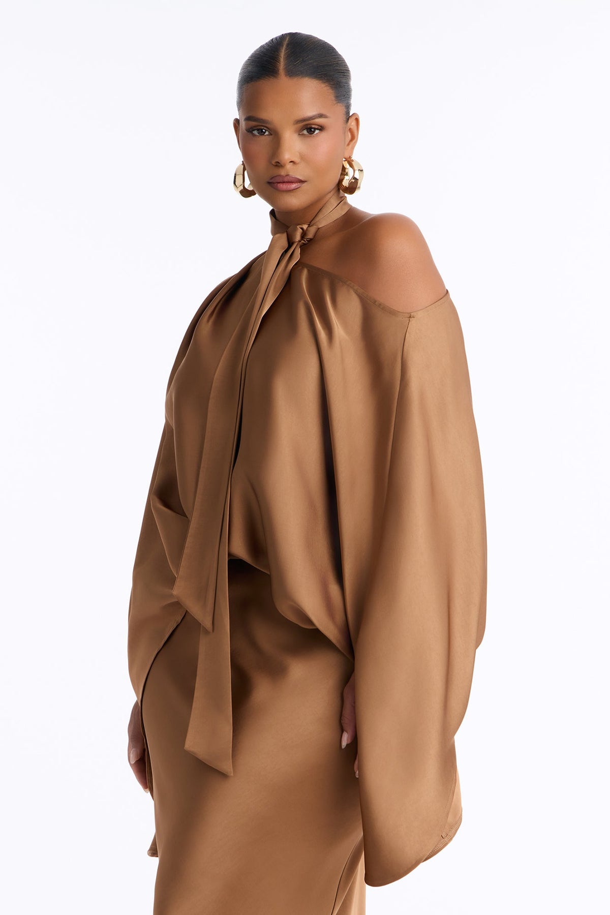 Vestido Feminino Longo Cetim – Doce Malícia