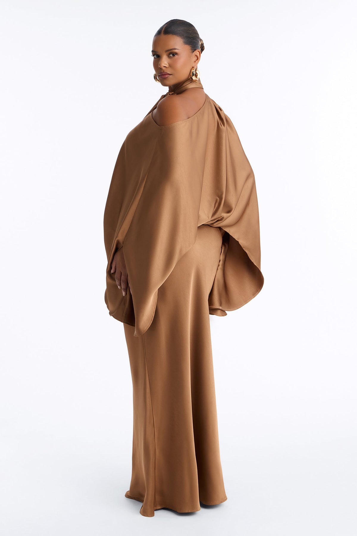 Vestido Feminino Longo Cetim – Doce Malícia