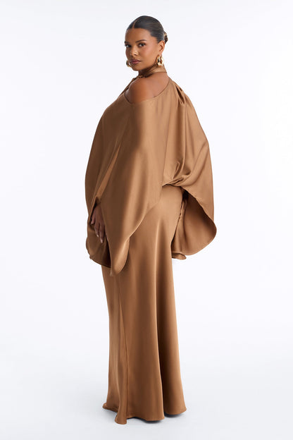 Vestido Feminino Longo Cetim – Doce Malícia
