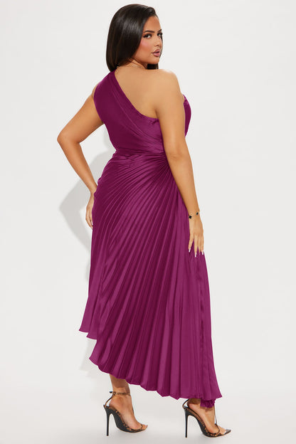 Vestido Feminino Longo Cetim Marrom – Doce Malícia