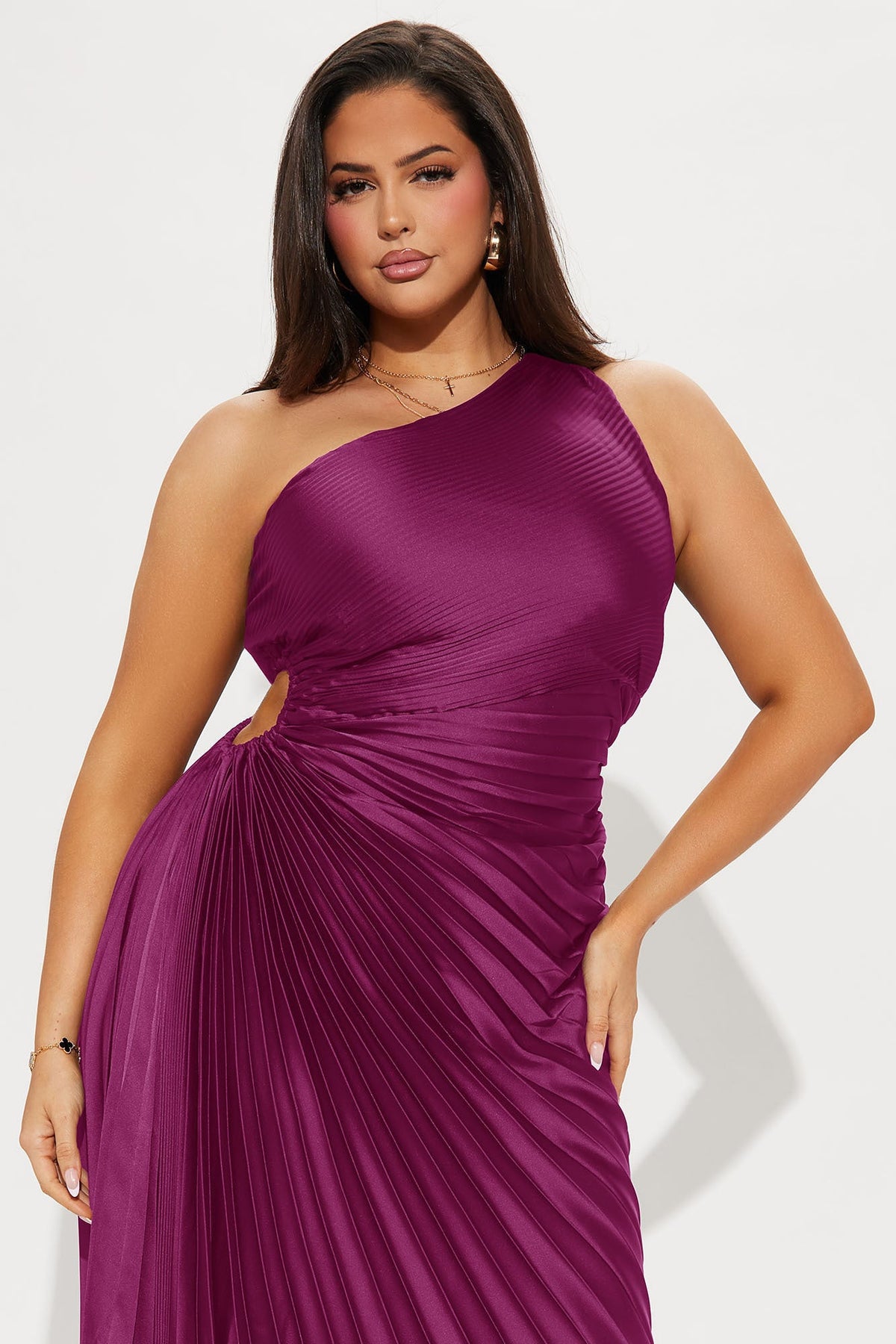 Vestido Feminino Longo Cetim Marrom – Doce Malícia