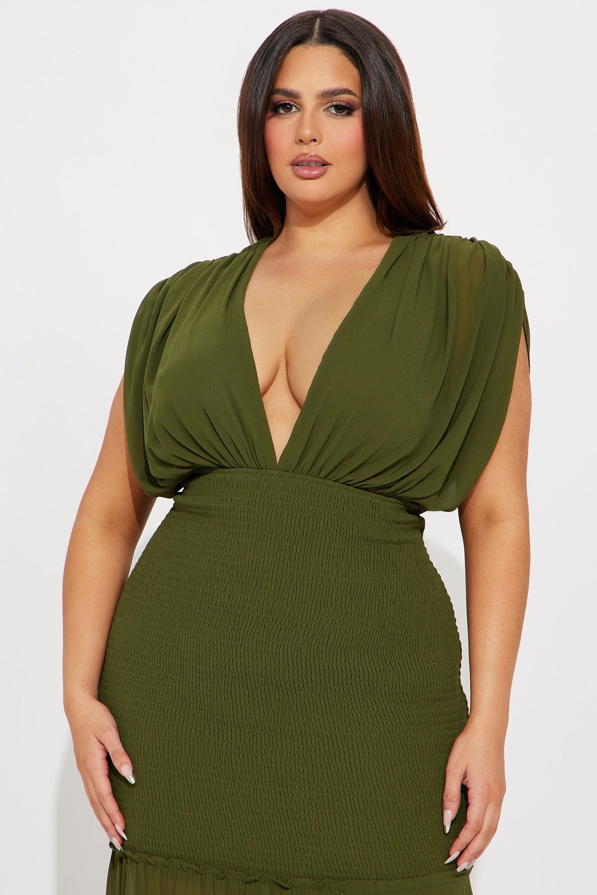 Vestido Feminino Longo Decote V – Doce Malícia