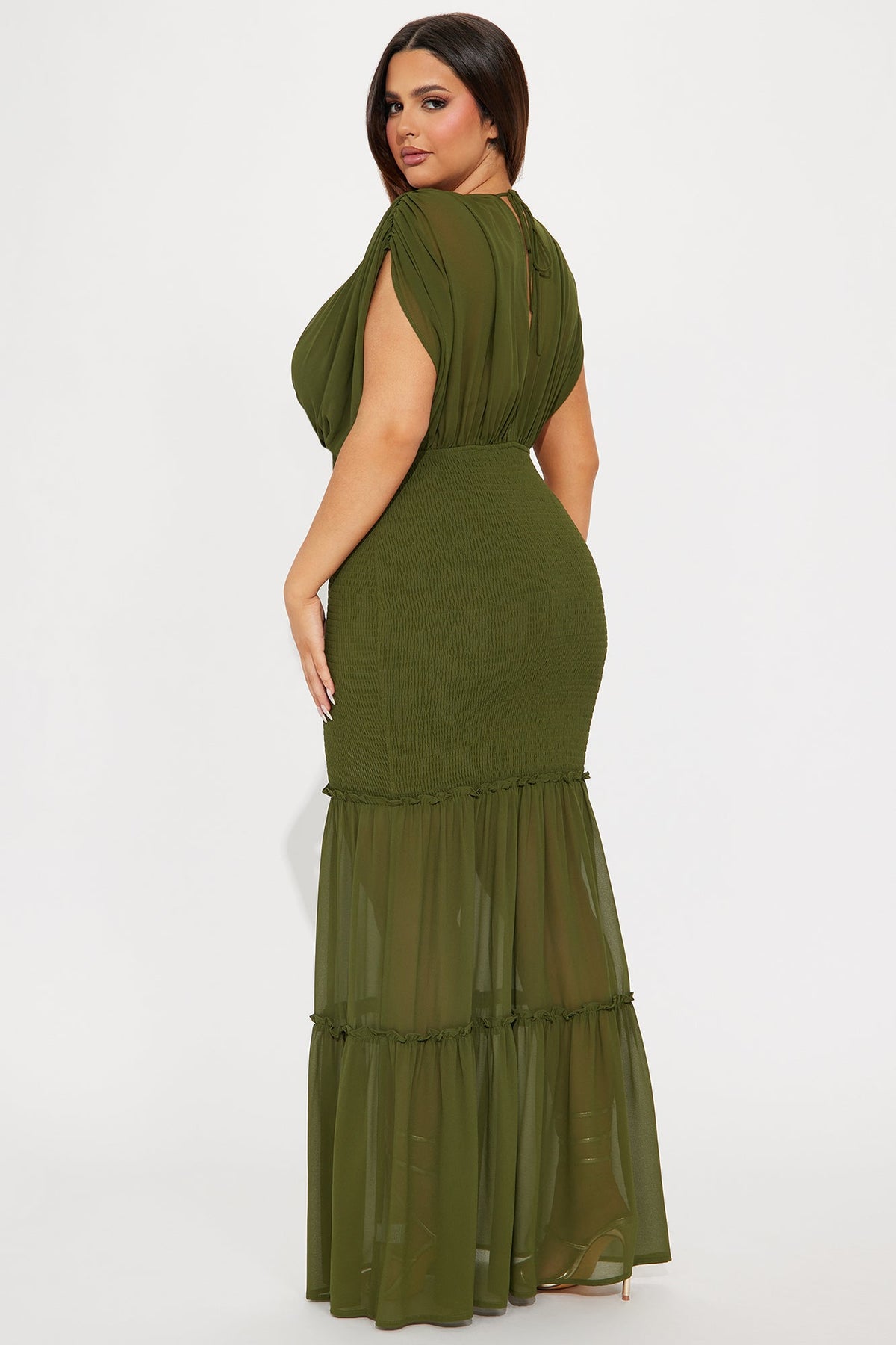 Vestido Feminino Longo Decote V – Doce Malícia