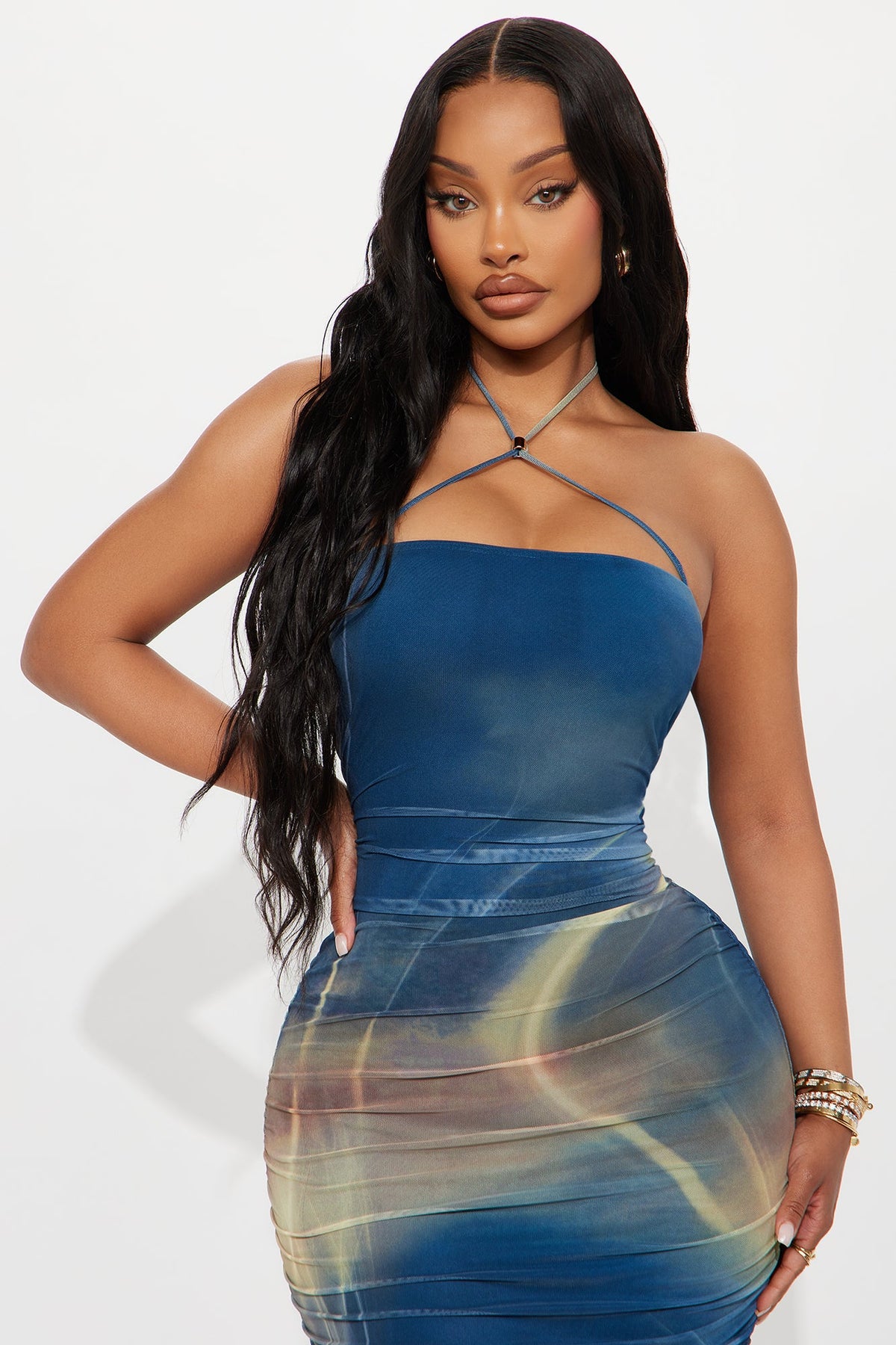 Vestido Feminino Longo Frente Única – Doce Malícia