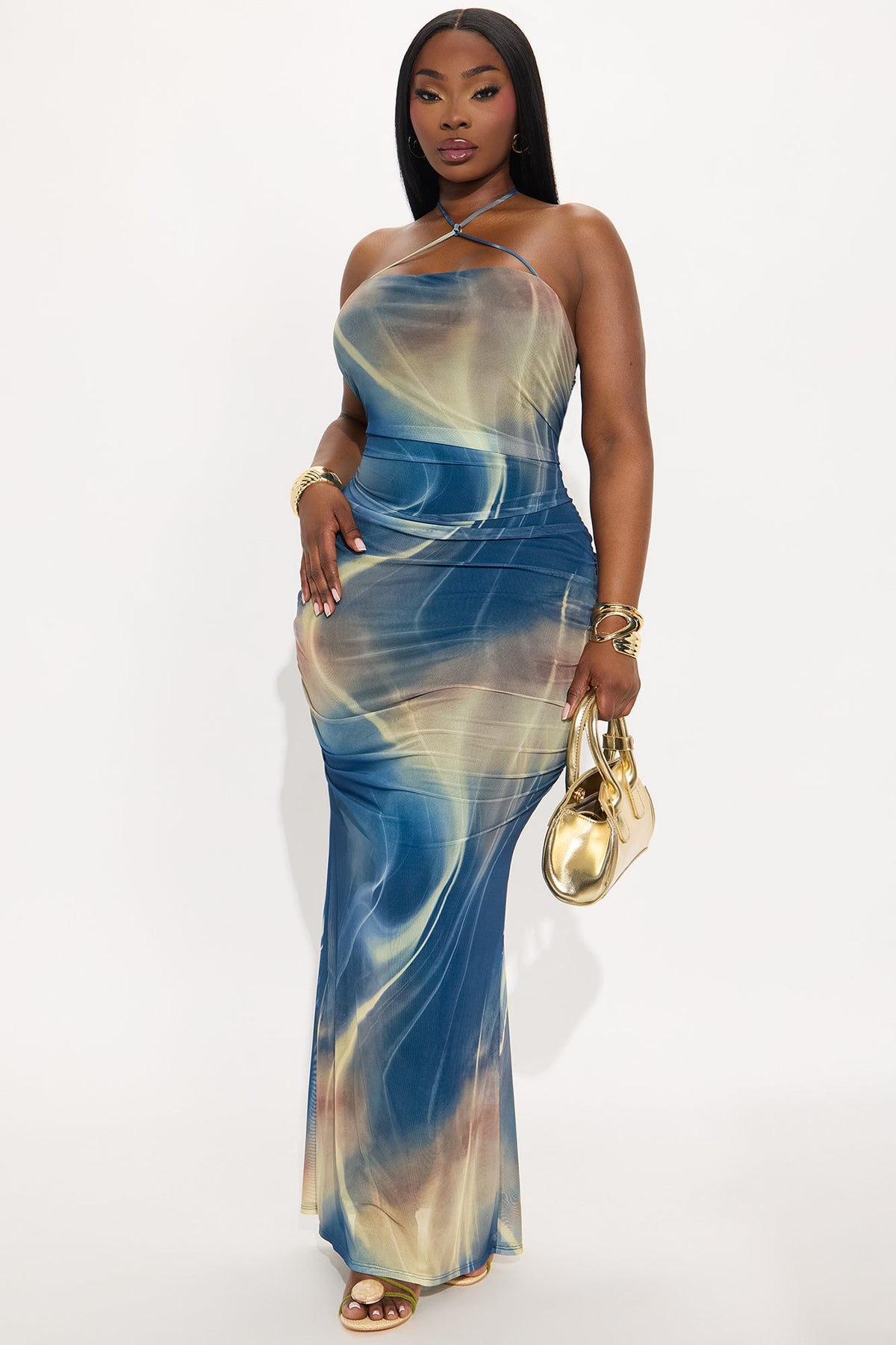 Vestido Feminino Longo Frente Única – Doce Malícia