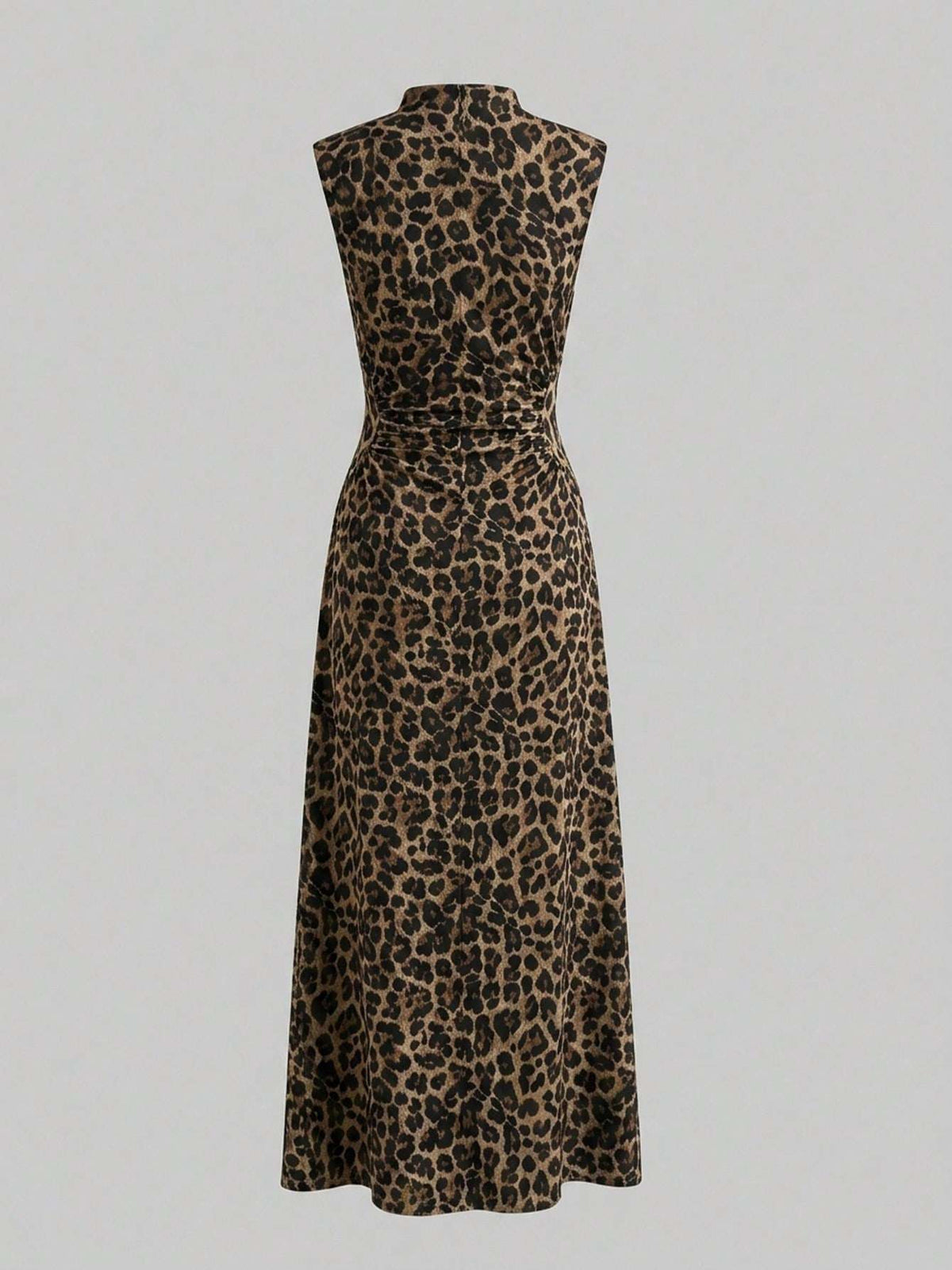 Vestido Longo Animal Print Onça – Doce Malícia